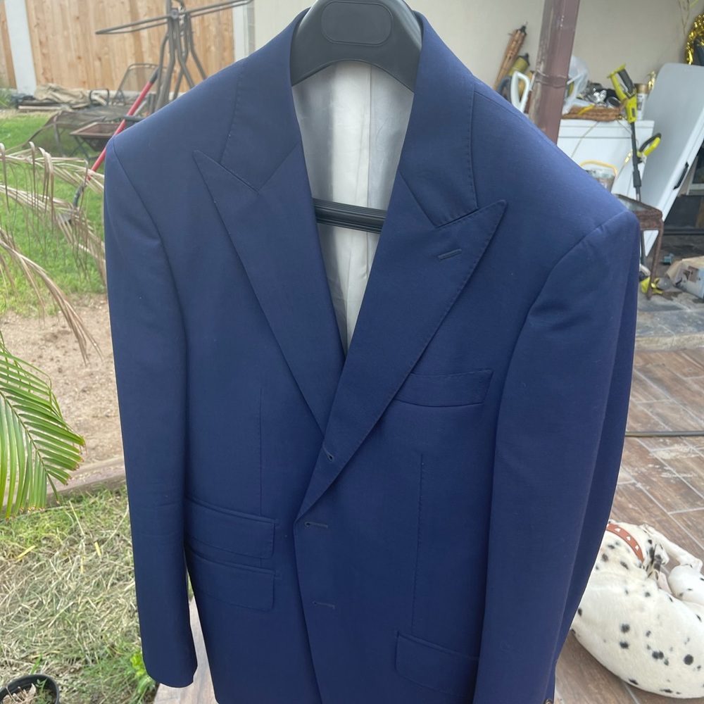 Suit supply mohair suit